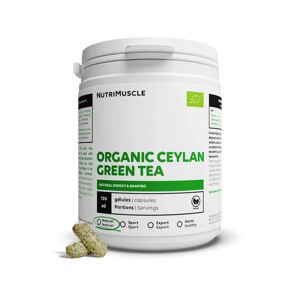 Thé Vert Ceylan Biologique - 400 gélules - Nutrimuscle - Nutrition pure - Plantes - Publicité