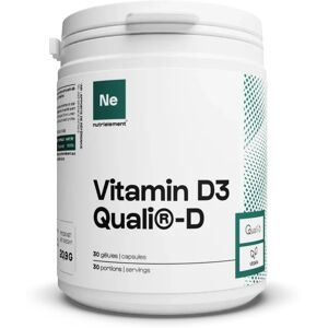 Vitamine D Quali®D - 2000 UI - 30 gelules - Nutrimuscle - Nutrition pure - Vitamines