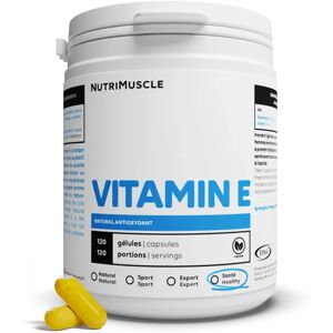 Vitamine E naturelle - 30 gélules - Nutrimuscle - Nutrition pure - Vitamines - Publicité