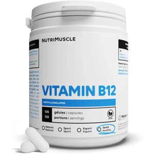 Nutrimuscle Vitamine B12 - 30 gélules - Nutrimuscle - Nutrition pure - Vitamines