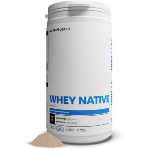 Whey Native - Chocolat / 500 g - Nutrimuscle - Nutrition pure - Protéines - Publicité