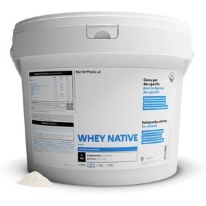 Whey Native - Vanille / 4.00 kg - Nutrimuscle - Nutrition pure - Proteines