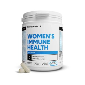 Women's Immune Health - 120 gelules - Nutrimuscle - Nutrition pure - Vitamines
