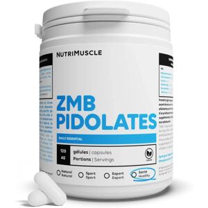 Nutrimuscle ZMB Pidolates - 800 gélules - Nutrimuscle - Nutrition pure - Minéraux