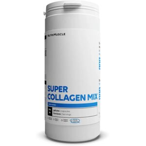 Super Collagen Mix en gelules - 800 gelules - Nutrimuscle - Nutrition pure - Proteines