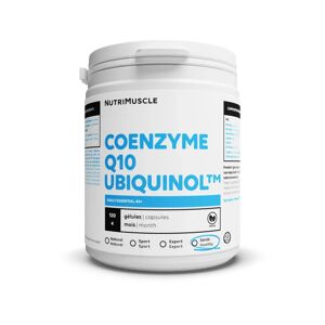 Ubiquinol Q10 en gelules - 120 gelules - Nutrimuscle - Nutrition pure - Vitamines