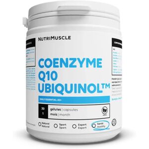 Ubiquinol Q10 en gelules - 30 gelules - Nutrimuscle - Nutrition pure - Vitamines