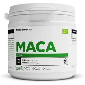 Maca bio en poudre - 350 g - Nutrimuscle - Nutrition pure - Plantes