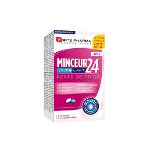 Forte Pharma Minceur 24 45 Jour et Nuit Lot de 2 x 28 Comprimes Lot 2 x 28 comprimes