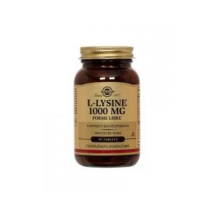 Solgar L-Lysine 1000 mg 50 Comprimes - Flacon 50 comprimes