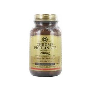 Solgar Chrome Picolinate 200 µg 90 Gelules Vegetales - Flacon 90 gelules