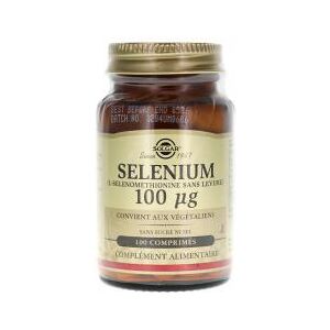 Solgar Selenium 100 µg 100 Comprimes - Flacon 100 comprimes