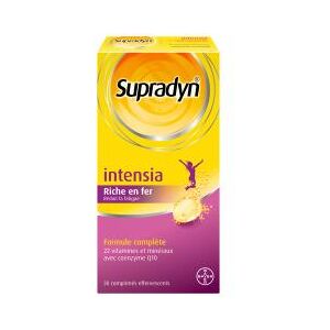 Supradyn Intensia 30 Comprimes Effervescents - Boîte 30 comprimes