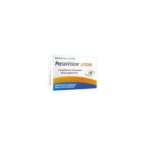 Bausch + Lomb PreserVision Luteine 60 Capsules - Boîte 60 capsules