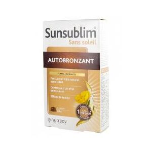 Nutreov Sunsublim Autobronzant 28 Capsules - Boîte 28 capsules