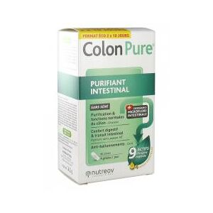 Nutreov Colon Pure Purifiant Intestinal 80 Gelules Boite 80 gelules