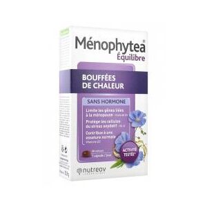 Nutreov Menophytea Bouffees de Chaleur Sans Hormone 28 Capsules - Boîte 28 capsules