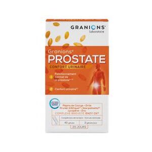 Granions Prostate 40 Gélules - Boîte 40 gélules