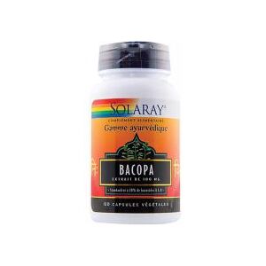 Solaray Bacopa 60 Capsules Vegetales - Boîte 60 capsules