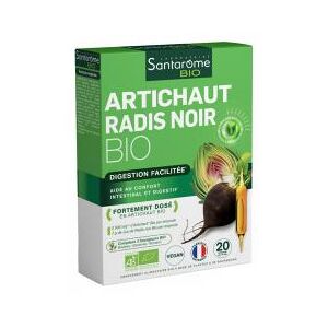 Santarome Bio Artichaut Bio Radis Noir Bio 20 Ampoules - Boîte 20 ampoules