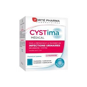 Forte Pharma Cystima Medical 14 Sachets - Boîte 14 sachets de 2 g