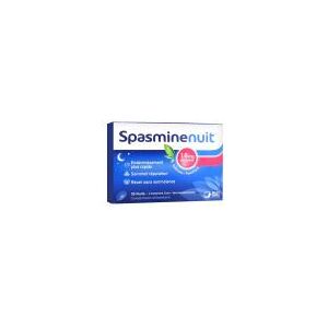 Laboratoires Jolly Jatel Spasmine Nuit 1,8 mg Melatonine 30 Comprimes - Boîte 30 comprimes