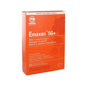 Phytoresearch Emaxan 5G+ 20 Ampoules - Boîte 20 ampoules de 10 ml