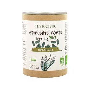 Phytoceutic Spiruline Forte 1000 mg Bio 90 Comprimes - Pot 90 comprimes