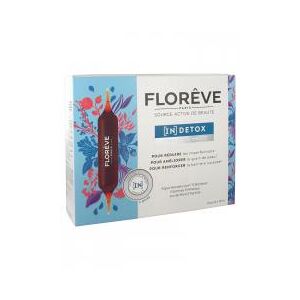 Floreve Beauty IN Force + Detox de la Peau 14 Ampoules - Boîte 14 ampoules de 15 ml