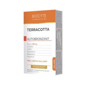 Biocyte Terracotta Autobronzant 30 Gelules - Boîte 30 gelules