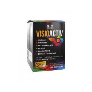 S.I.D Nutrition VisioActiv 180 Capsules - Boîte 180 capsules