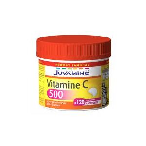 Juvamine Vitamine C 500 120 Comprimes a Croquer Pot 120 Comprimes