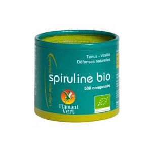 Flamant Vert Spiruline Bio 500 Comprimes de 500 mg - Pot 250 g