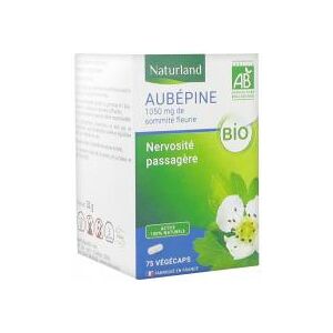 Naturland Aubepine Bio 75 Vegecaps - Boîte 75 vegecaps