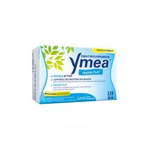 Ymea Menopause Bouffees de Chaleur et Ventre Plat 128 Gelules - Boîte 128 Gelules