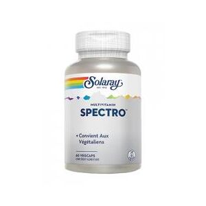 Solaray Spectro Multivitamin 60 Capsules Vegetales - Boîte 60 capsules