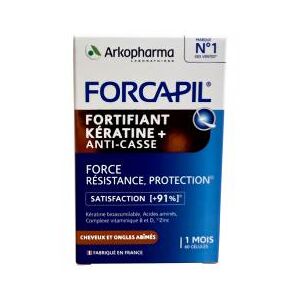 Arkopharma Forcapil Fortifiant Kératine+ 60 Gélules - Pot 60 gélules - Publicité
