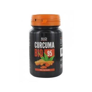 S.I.D Nutrition Curcuma Bio 95 120 Comprimes - Pot 120 comprimes