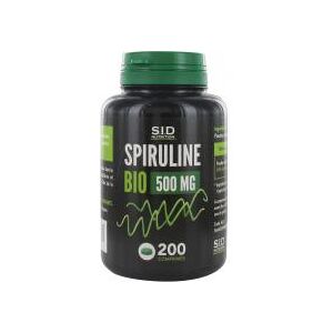 S.I.D Nutrition Spiruline Bio 500 mg 200 Comprimes - Pot 200 comprimes