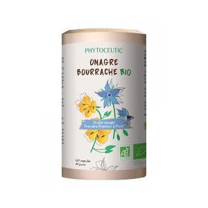 Phytoceutic Onagre Bourrache Bio 120 Capsules - Boîte distributrice 120 Capsules - Publicité