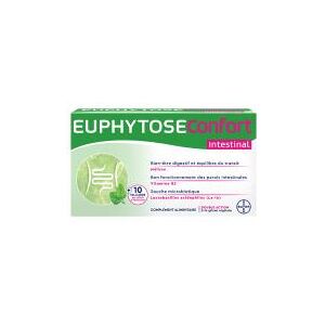 Bayer Sante Bayer Euphytose Confort Intestinal 28 Gelules Vegetales - Boîte 28 gelules