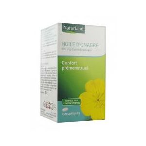 Naturland Huile d'Onagre 200 Capsules - Pot 200 capsules