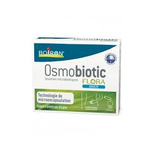 Boiron Osmobiotic Flora Adulte 12 Sachets - Boîte 12 sachets de 1,6 g - Publicité