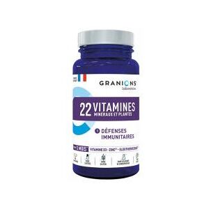 Granions 22 Vitamines Mineraux et Plantes 90 Comprimes - Pot 90 comprimes