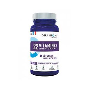 Granions 22 Vitamines Mineraux et Plantes 90 Comprimes - Pot 90 comprimes