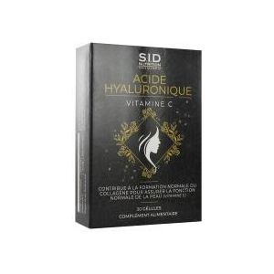 S.I.D Nutrition Acide Hyaluronique Vitamine C 30 Gelules - Boîte 30 gelules