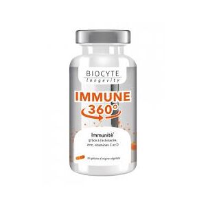 Biocyte Longevity Immune 360° 30 Gelules - Pot 30 gelules