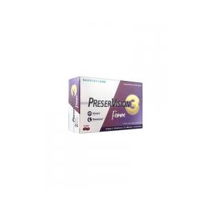 Bausch + Lomb PreserVision 3 Femme 60 Capsules - Boîte 60 capsules