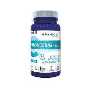 Granions Magnésium 360 mg 60 Comprimés - Pot 60 comprimés