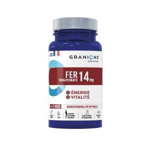 Granions Fer 60 Gelules Vegetales - Pot 60 gelules